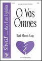 O Vos Omnes SATB choral sheet music cover